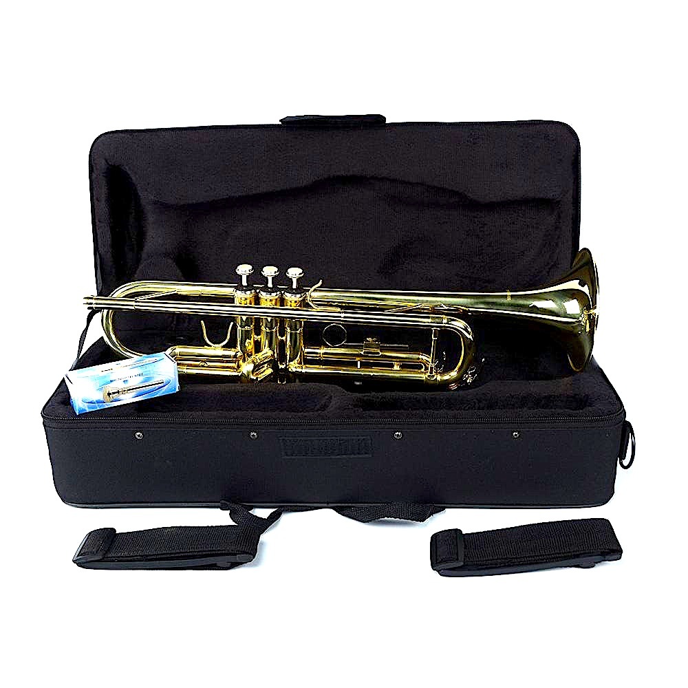 COPY - BENJAMIN ADAMS Vintage Trumpet Case(Case Only) 22”L x 9”H x 4”D - 3 LBS